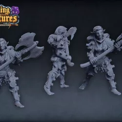 $4.00Firbolg barbarian with wooden armor