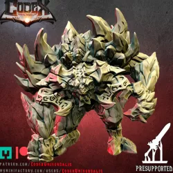 $4.00Fire and stone demon Charging
