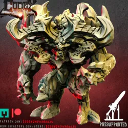 $4.00Fire and stone demon Leader