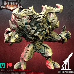 $4.00Fire and stone demon Roaring