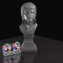 $4.50Elvis The Later Years Head Bust and Base