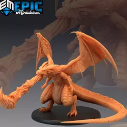 $4.90Fafnir Attack / Norse Cursed Dwarf Drake / Bipedal Fire Dragon
