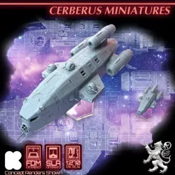 $4.95Cerberus Starship Miniatures