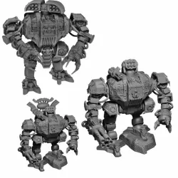 $4.95Dreadknight warmachine with skull, Egyptian chaos themed alternate version (varied weapon options)