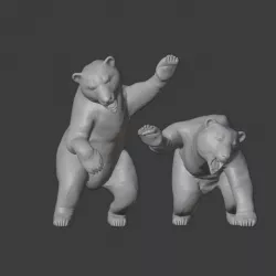 $4.99Brown Bear ( two poses)