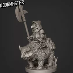 $4.99Crow Halberd Owl Bear Rider 1