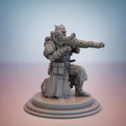 $4.99Cult Guard. Heavy Blaster Cannon specialist and ammo bearer.