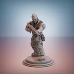 $4.99Cultist Rabble. Officer (Gun Type A).