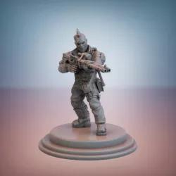 $4.99Cultist Rabble. Officer (Gun Type B).