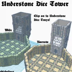 $4.99Dice trays and clip on dice tower with many options!