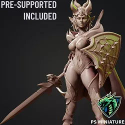 $4.99Drow Sorceress Elite Pose 1 + Pinup Variant