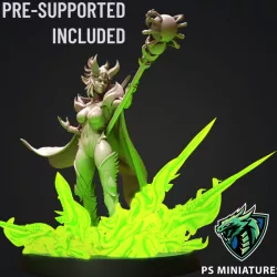 $4.99Drow Sorceress Elite Pose 3 + Pinup Variant