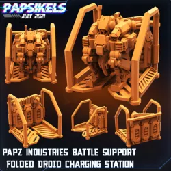 $4.99FKMSA BATTLE DROID FOLDED IN CHARGING STATION
