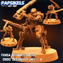 $4.99FKMSA BATTLED DROID DESTROYER UNIT - A