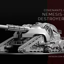 $40.00Covenants of Mars - Nemesis Super-Heavy Destroyer Engine