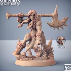$5.00Brunilde Snakeslayer - Dragonpeak Barbarians Hero