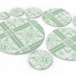 $5.00Cinan haven - 183 Round & Oval & Hexagonal bases for wargame set 1