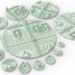 $5.00Cinan haven - 183 Round & Oval & Hexagonal bases for wargame set 2
