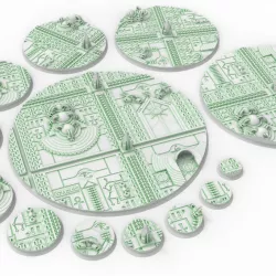 $5.00Cinan haven - 183 Round & Oval & Hexagonal bases for wargame set 3