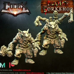 $5.00Crot with Backpack - Goblin Tinkerer