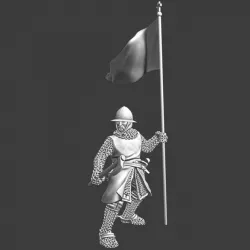 $5.00Crusader sergeant with crossed banner