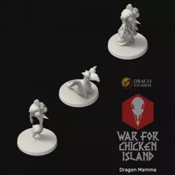 $5.00Dragon Mamma from War for Chicken Island (Includes Card to play in WFCI)