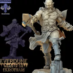 $5.00Ekrothari Wormspeaker - Sand Elf(FREE if you join our tribe for just $7.99!)