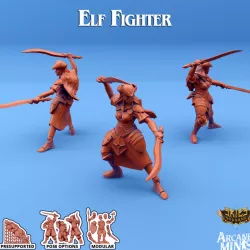 $5.00Elf Fighter - Cin'dar Navy