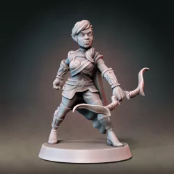 $5.00Elf Ranger Type A with Modular Hands and Weapons (Presupported)
