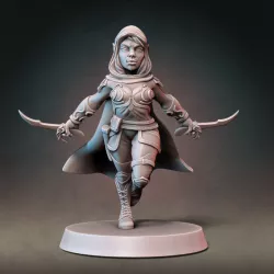 $5.00Elf Rogue Type B with Modular Hands and Weapons (Presupported)