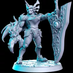 $5.00Ephialtes (Demonic Armoured Knight) 32mm - DnD