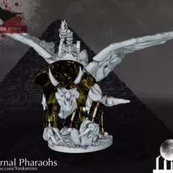 $5.00Eternal Pharaohs: Skeleton Mage on Bone Dragon