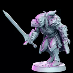 $5.00Gazzmal- Orc Witcher 32mm - DnD -