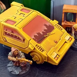 $5.80Cyberpunk Hover Cars - 28mm
