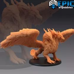 $5.90Cerberus Griffin / 3 Headed Gryphon / Mountain Boss Encounter