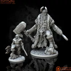 $5.90Frozen giant viking with hammer (0058)