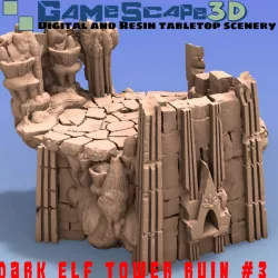 $6.00Dark Elf Tower Ruin #3