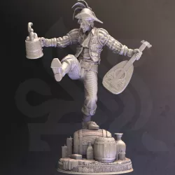 $6.00Extravagant Half-Elf Bard - Brekken the Bodacious