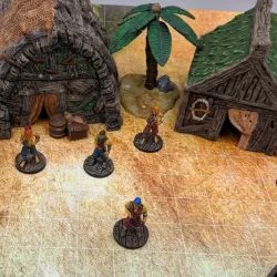 $6.00Fisherman's Hut and Hull House [SUPPORT-FREE]