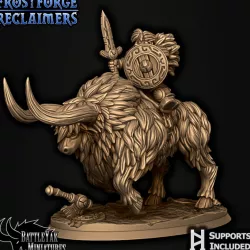 $6.00Frostforge Shield-Maiden on Battle Yak A