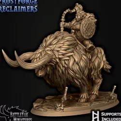 $6.00Frostforge Shield-Maiden on Battle Yak B
