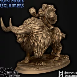 $6.00Frostforge Shield-Maiden on Battle Yak C
