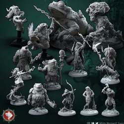 $64.90Circle of Druids bundle (13 unique miniatures) pre-supported