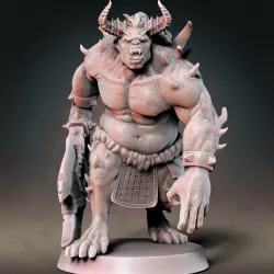 $7.00Demon Orc w/ Modular Hands (Presupported)