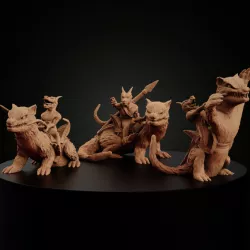 $7.00Dire Weasel Kobold Riders