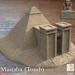 $7.00Egyptian Mastaba Tomb - Heart of the Sphinx