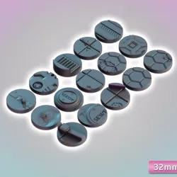 $7.50City & Industrial Bases 32mm