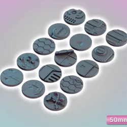 $7.50City & Industrial Bases 50mm