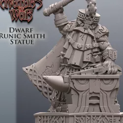 $7.95Dwarf Runesmith statue