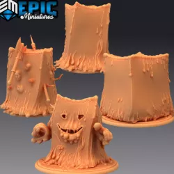 $8.90Cube Slime Set / Gelatinous Pudding / Classic Creature